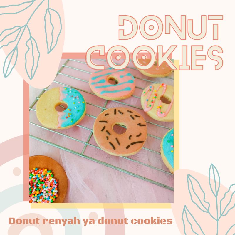 

donut cookies souvenir hampers ultah anak