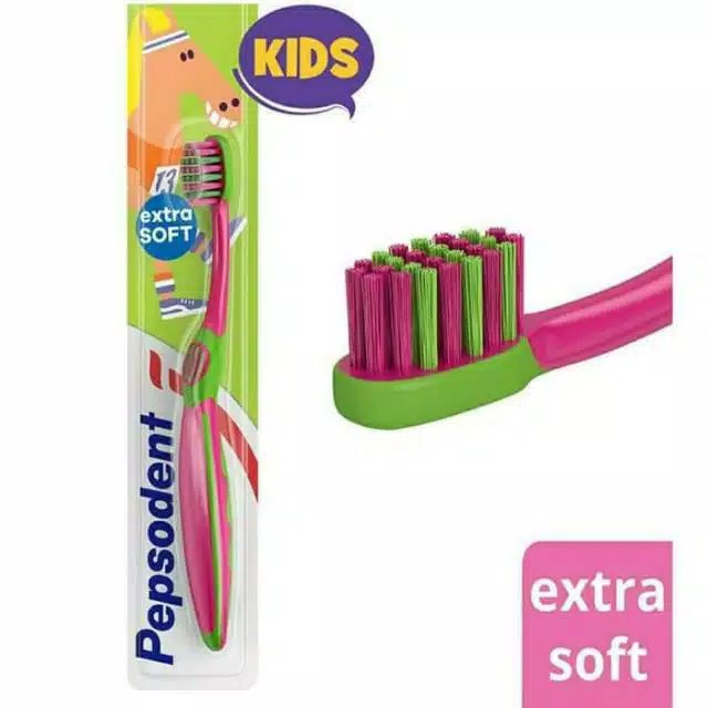 PEPSODENT Sikat Gigi Kids Extra Soft Sikat Gigi Anak