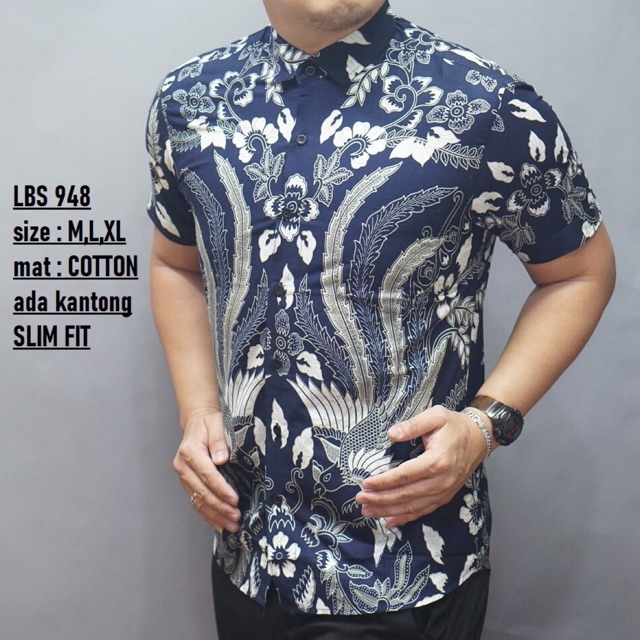 Kemeja Batik Pria LuigiBatani LBS 948