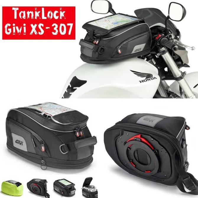 Jual PROMO !!! Givi XS307 Tank Lock Tank Bag Tas Tanki Motor Box