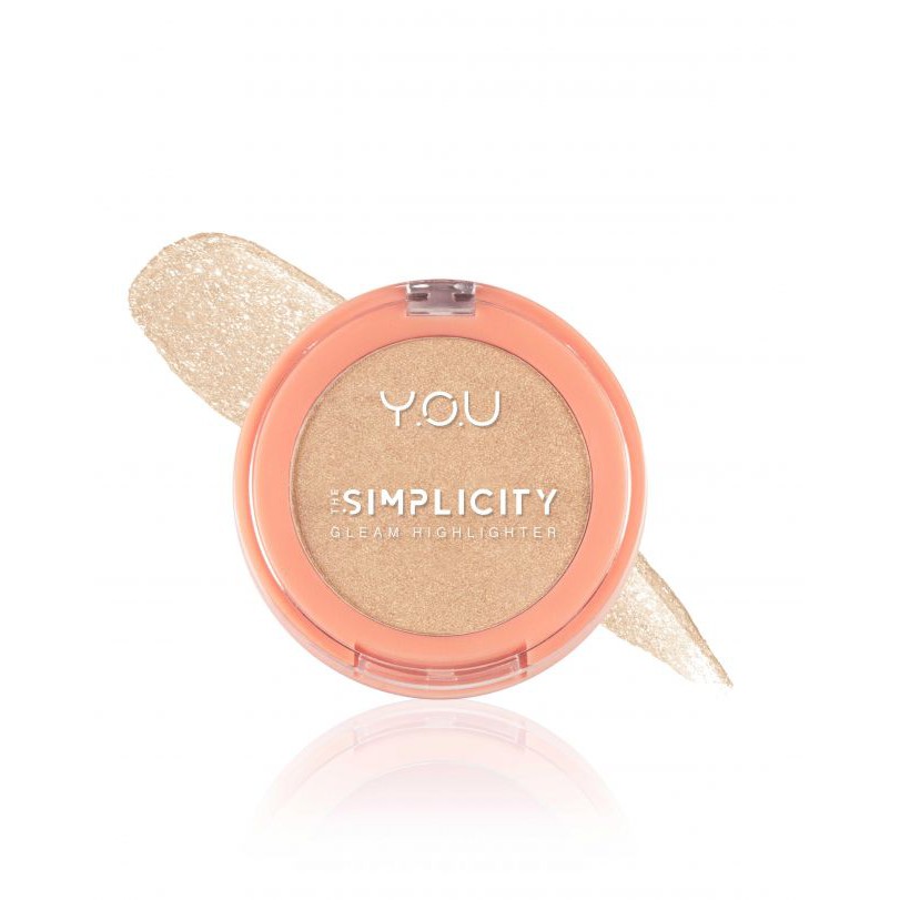 The Simplicity Gleam Highlighter by YOU Makeups