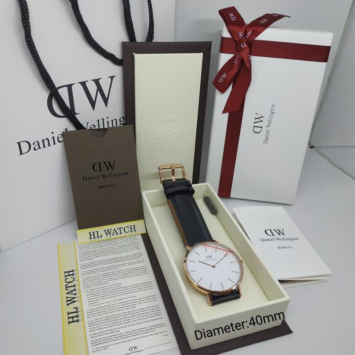 JAM TANGAN PRIA DW / JAM COWOK DW CLASSIC