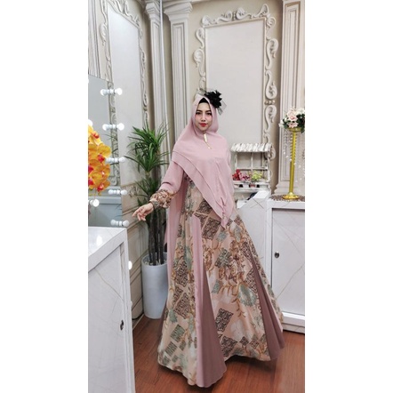 GAMIS JUMBO LD 120cm  MESYA SYARI BY SYAFEERA ORIGINAL BRAND