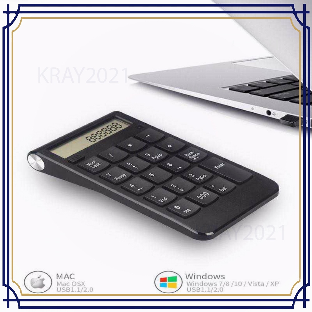 Numeric Keypad Numpad Wireless 2.4GHz - 839ES