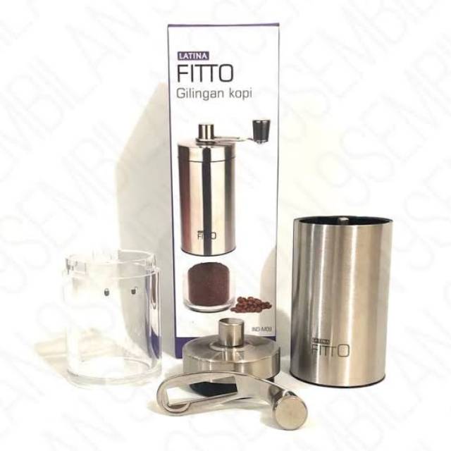 GRINDER MANUAL LATINA FITTO / HAND GRINDER (PENGGILING KOPI MANUAL)