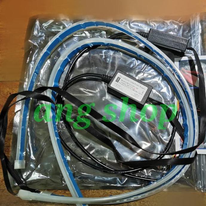 TERBAIK LAMPU DRL RUNNING LED ALIS MOBIL 60CM SEIN GERAK 12V SEPASANG #7