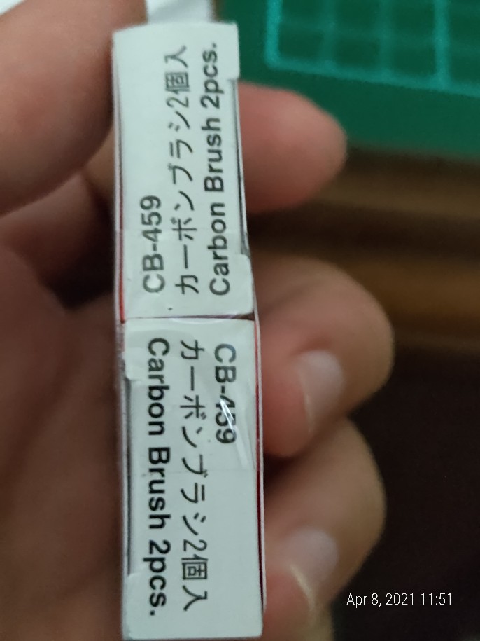 Carbon Brush  Cb459 Cb 459 Original Bostel Sepul Batu Arang Makita Brostel Mesin Gerinda Mt90 Mt91
