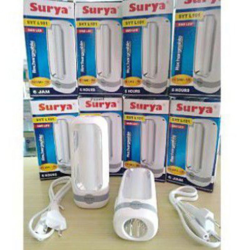 Surya SYT L101 Senter Surya Lampu Charger Lampu Darurat Lampu Surya Lampu Emergancy