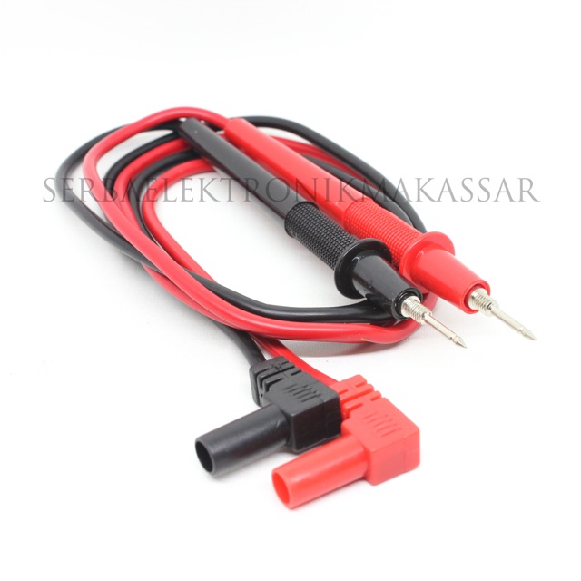 Kabel Tester Multimeter Avometer Plug Banana L Tekuk Selubung