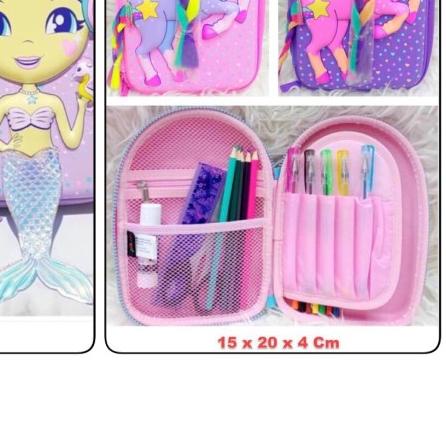 

➵ Kotak Pensil Smiggle Dolly Wishes / Pencil Case Smiggle Dolly - No 1 ❁