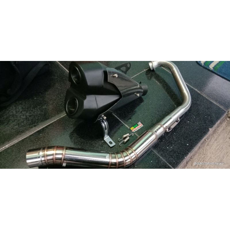 knalpot racing z1000 sugomi eksoz for ninja 250R mono CBR 250R CBU Thailand R15 V3 Gsx Vixion Byson 