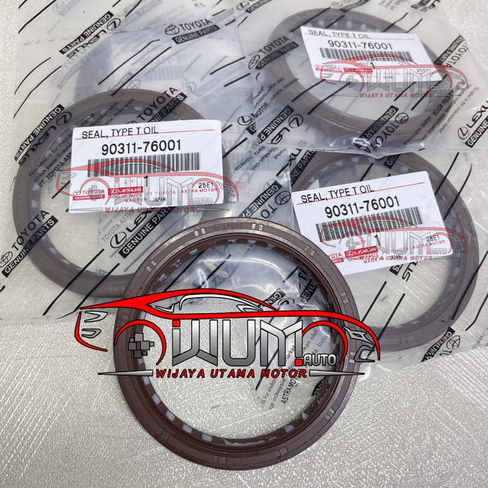 OIL SEAL CRANKSHAFT SEAL SIL KRUK AS BELAKANG COROLLA ALTIS RAV4 WISH