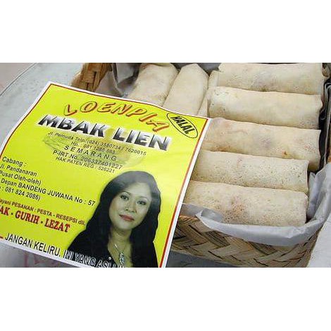 DISKON lumpia mb lien semarang rasa spesial (+ayam +udang)