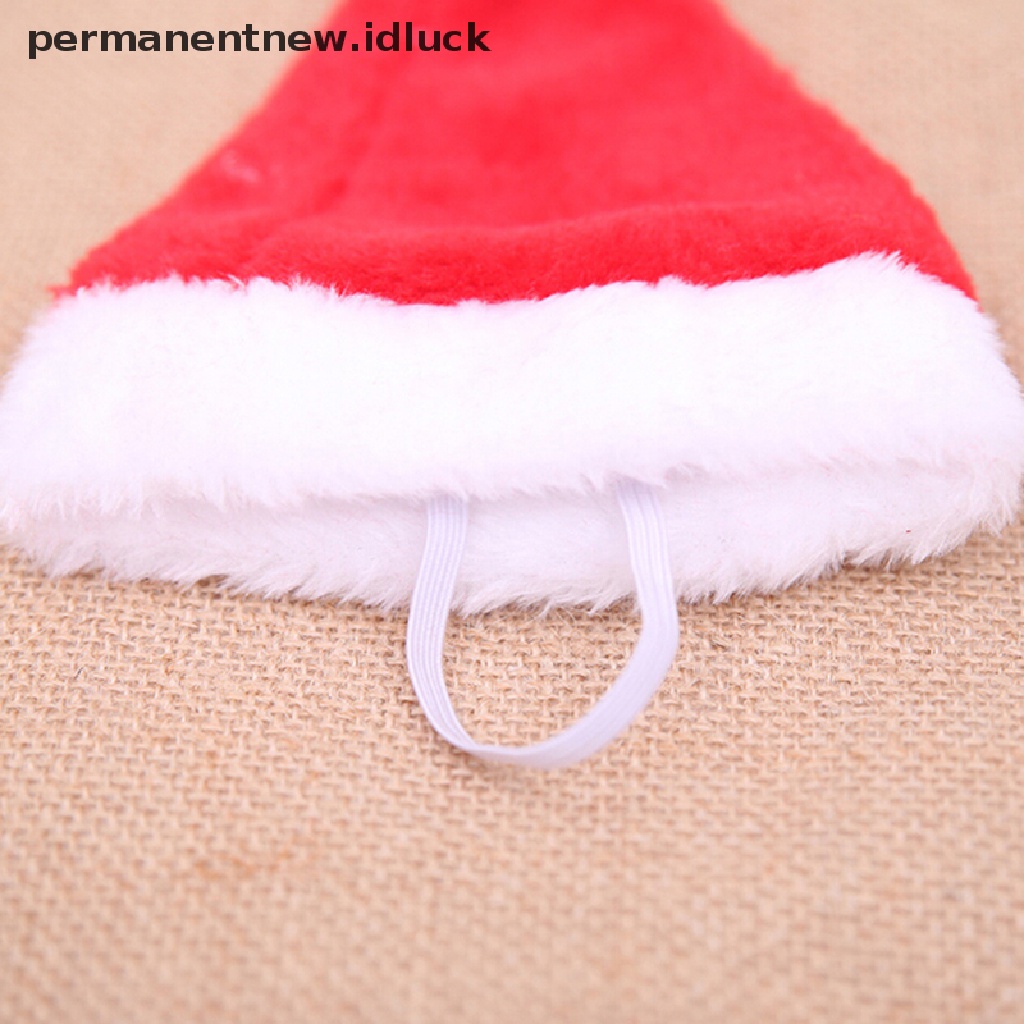 Ornamen Topi santa Natal Untuk Anjing / Kucing Peliharaan