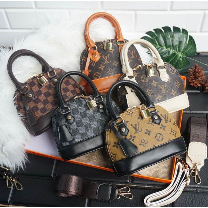 TAS SELEMPANG LV ALMA MINI
