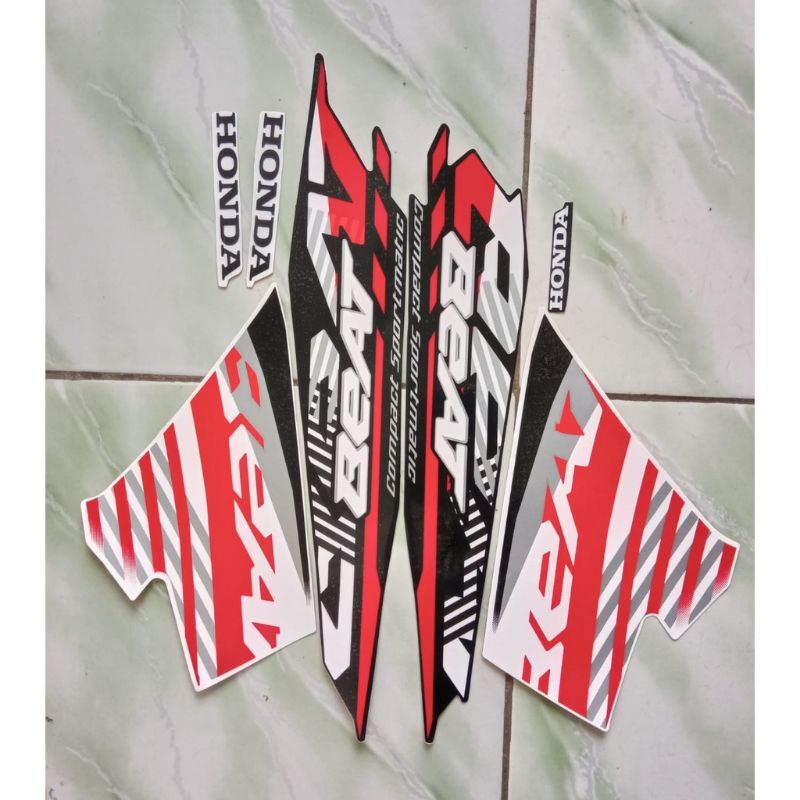 Stiker motor Honda Beat 2021striping motor beat 2021