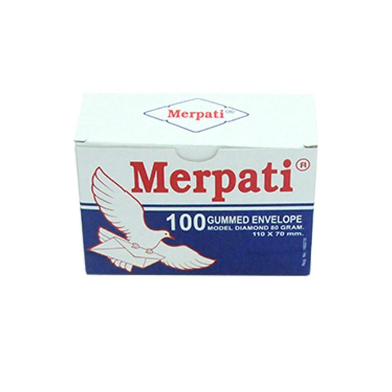 Amplop Polos Kecil Merpati 80 Gram  110 x 70 mm