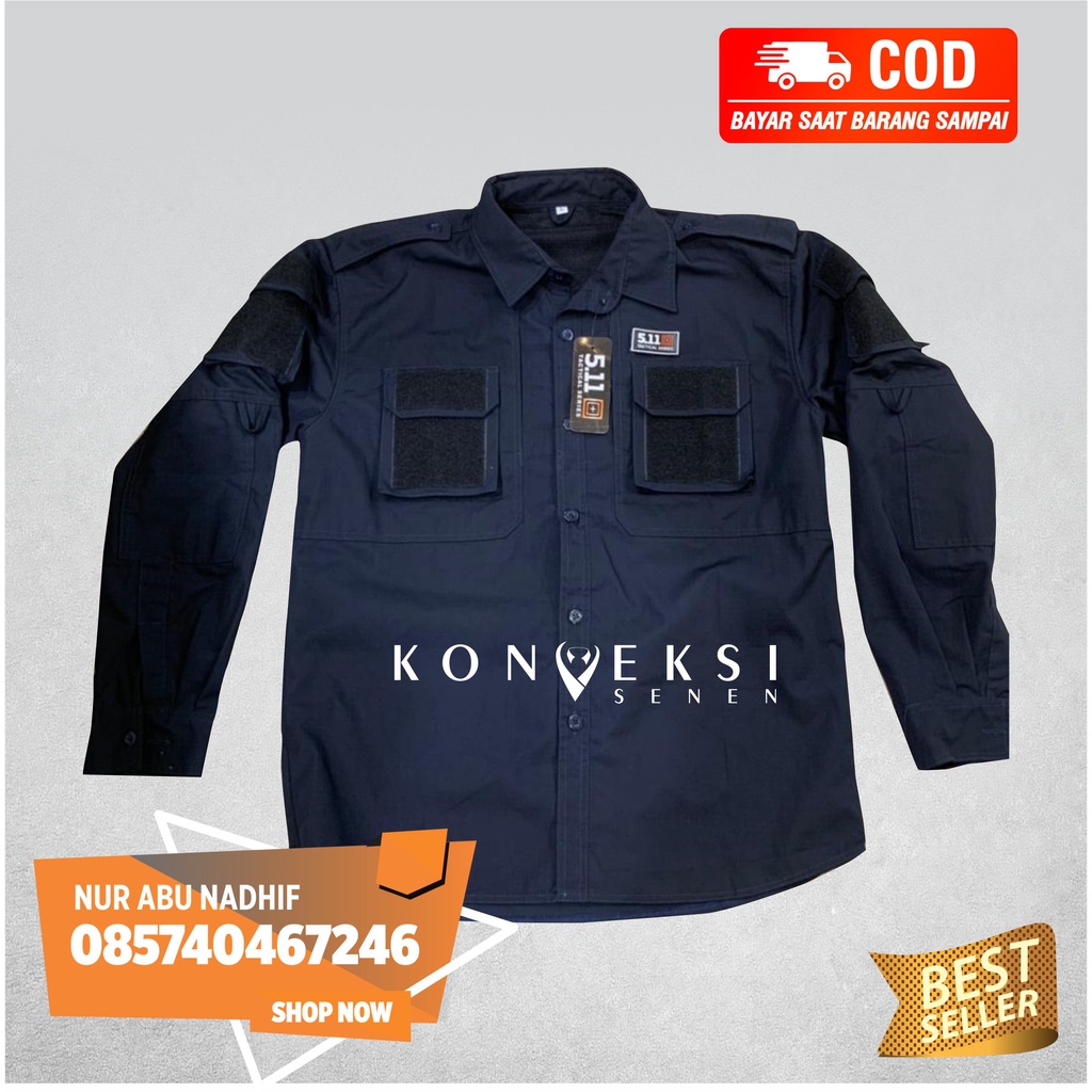 KEMEJA PANJANG TERLARIS TACTICAL KEREN