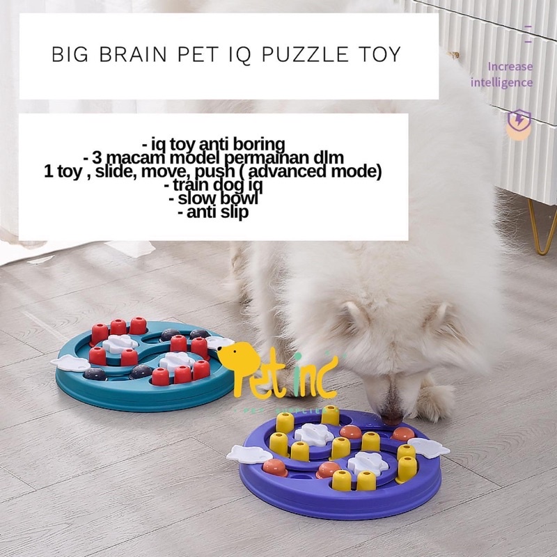 Big brain pet IQ puzzle toy