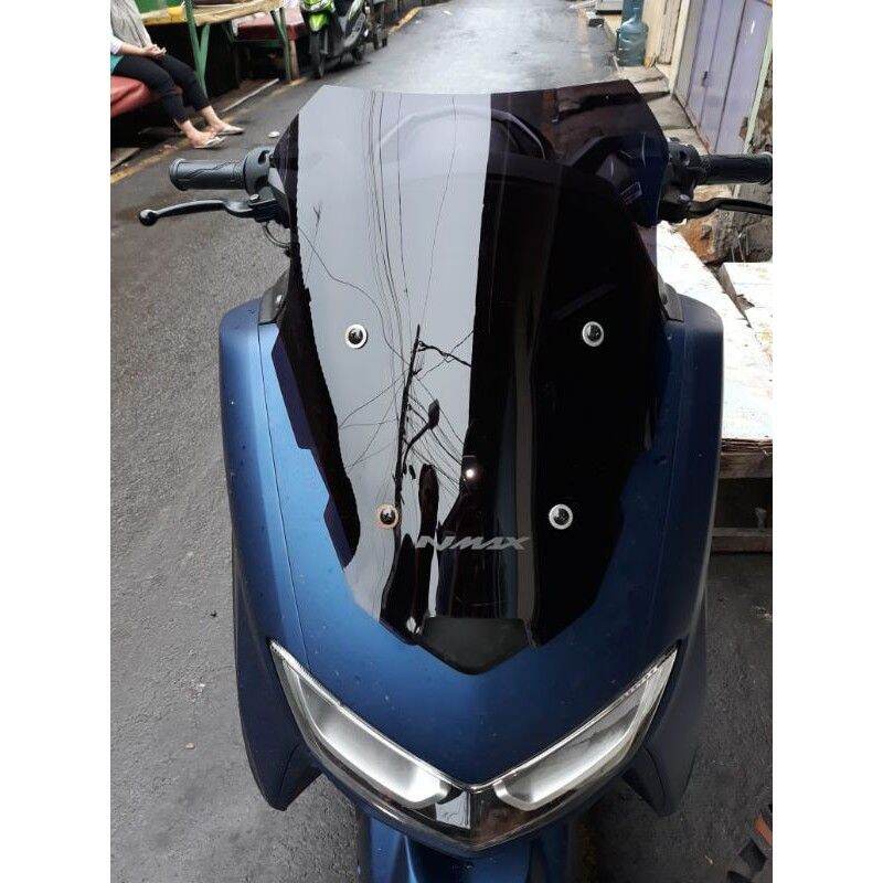 Visor Ocito Cyborg nmax 2020 2021 2022 Bening dan Smoke - Windshield