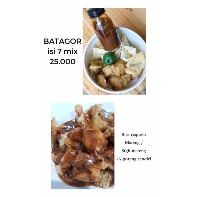 

Batagor Asli Ayam Ikan Paket 25rb