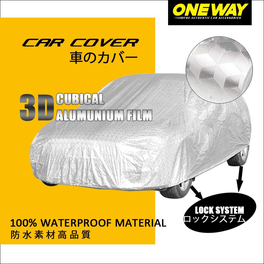 Cover Sarung Mobil TOYOTA CHR C-HR Anti Air Waterproof 3 LAPIS