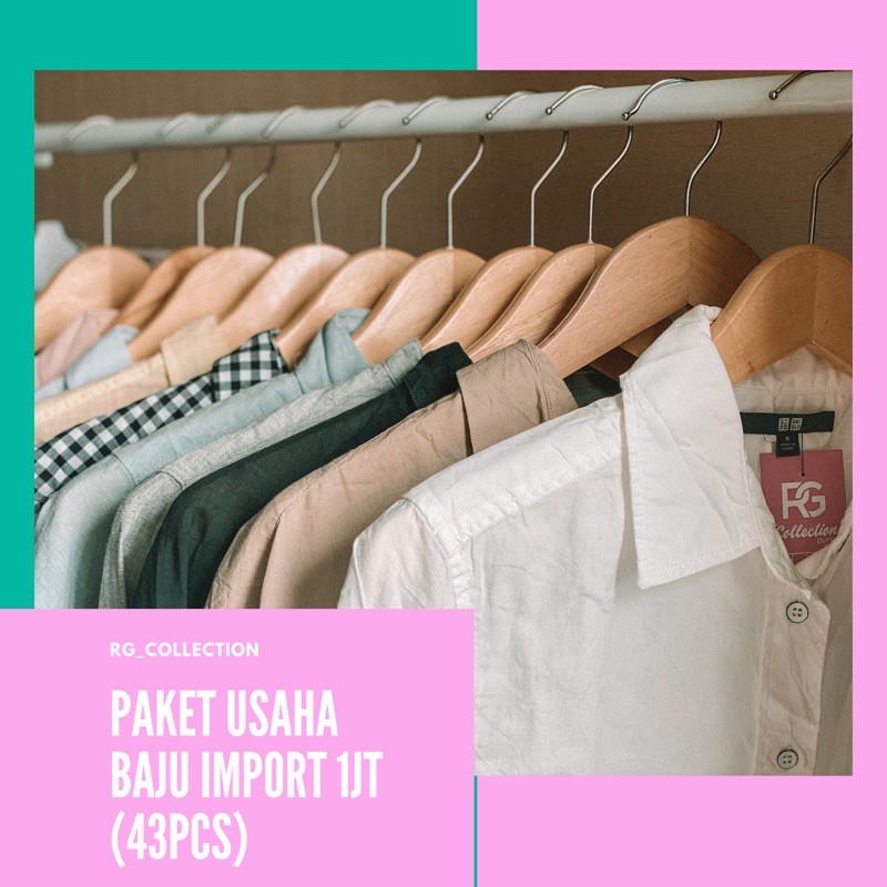 Paket USAHA BAJU Reseller Fashion