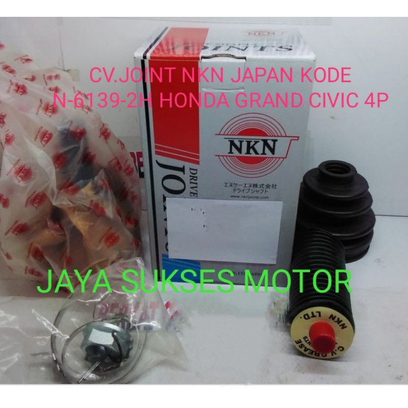 CV.JOINT AS RODA LUAR &quot;NKN JAPAN” HONDA GRAND CIVIC 4P