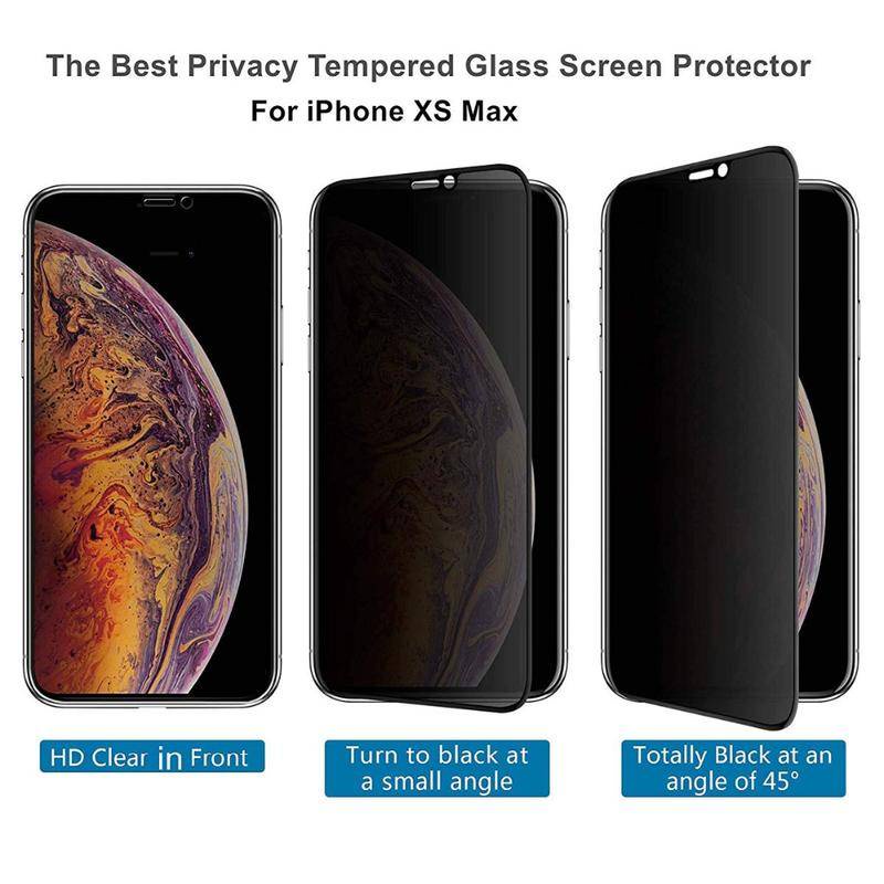 Pelindung Layar Tempered Glass 15D 3D Anti Spy Untuk iPhone 14 13 12 Pro Max Mini 14 Plus 14pro 13pro 12pro