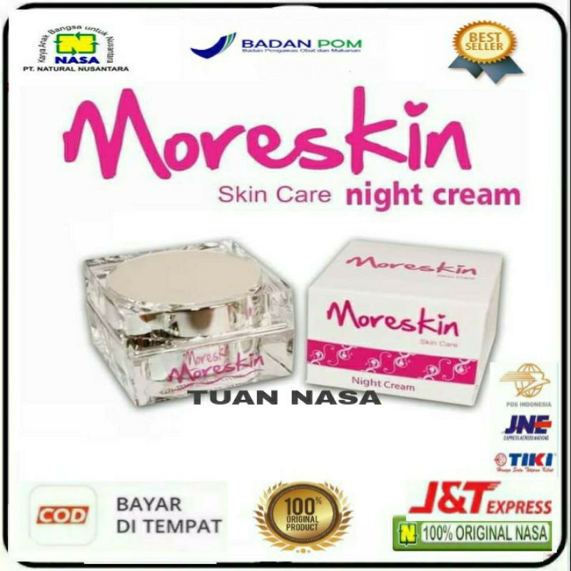 COD MORESKIN NIGHT CREAM NASA - MORESKIN NASA ORIGINAL - MORESKIN NASA