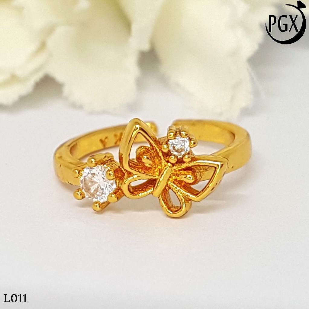 PGX Cincin Anak Xuping Aksesoris Perhiasan Lapis Emas Premium - L011