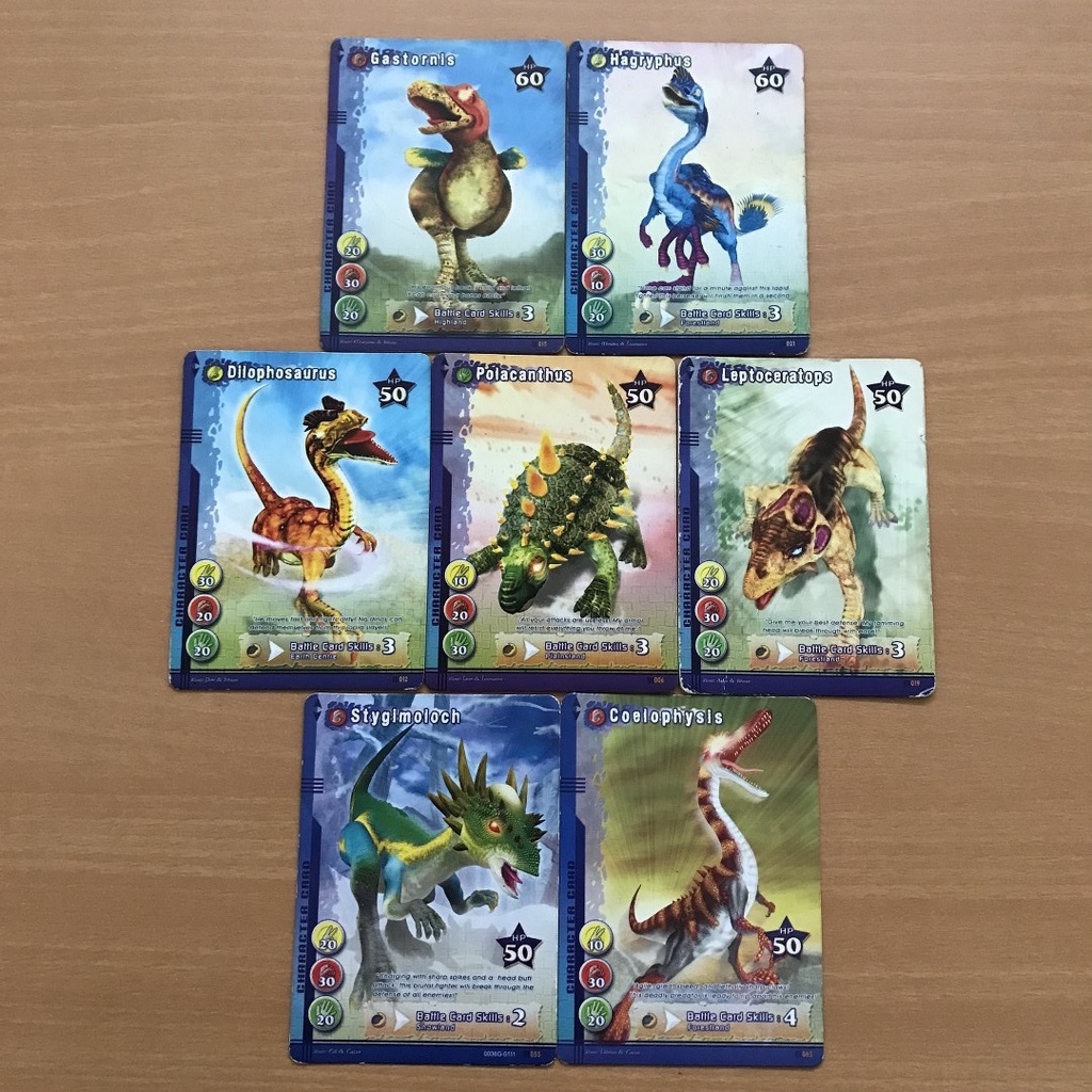 Kartu Dino Duel Master Trading Character Card Bintang 0 Collection #3  HARGA PER PCS/ 1 KARTU