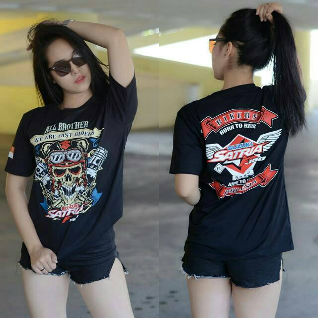 Kaos Satria FU Tshirt Suzuki Satria FU Baju Bikers SATRIA FU Distro Baju Bikers Kaos Motor SUZUKI SA