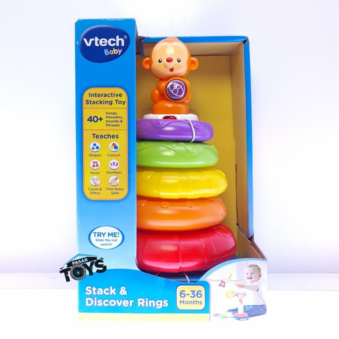 Vtech Baby Vtech Stack and Discover Rings