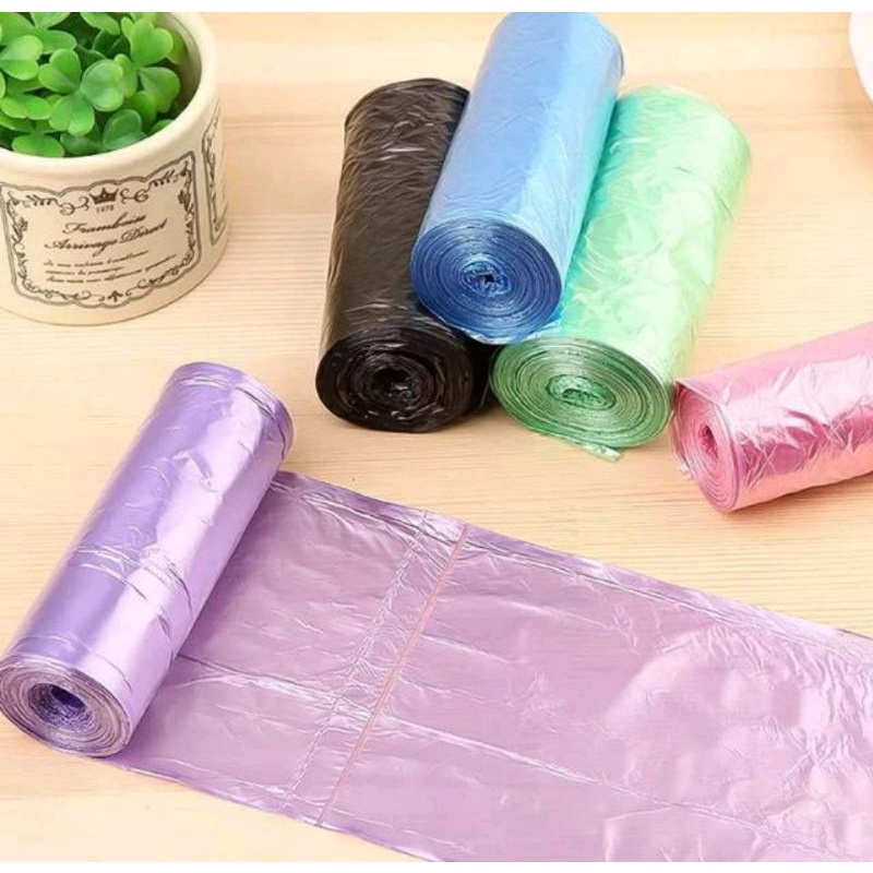 Kantong Sampah Plastik Gulung 45x50cm 1 roll isi 20
