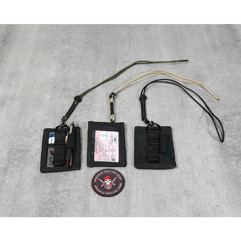 

Tali Id Card Paracord Lanyard Holder Tactical