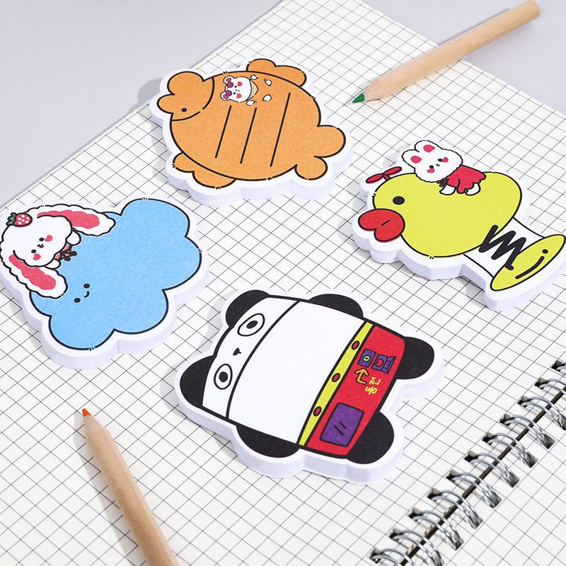 

Sticky Notes/memo Korea isi 30lmbr Motif Kartun Lucu Imut