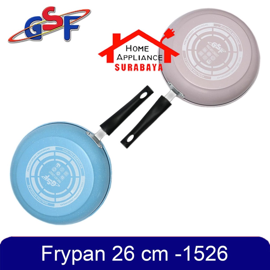 Panci Frypan Teflon 26 CM - Fry Pan 26CM Anti Lengket Non Stick GSF G 1526