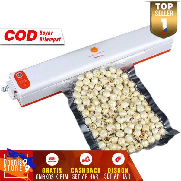 Pompa Vacuum Sealer Makanan Mesin Vakum Portable Food Packing Machine