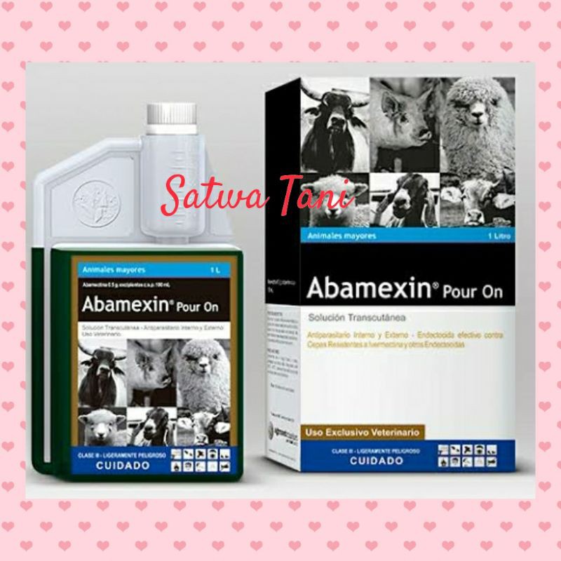 Abamexin  Pour On 500 ml ASLI (obat gudig tetes)