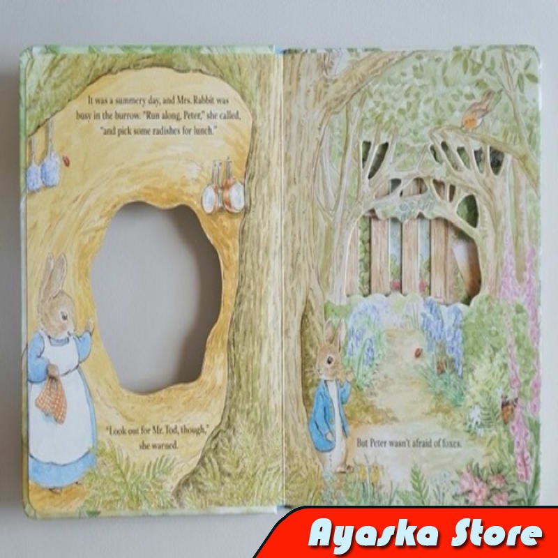 SLK PETER RABBIT A PEEP-INSIDE TALE BEATRIX POTTER