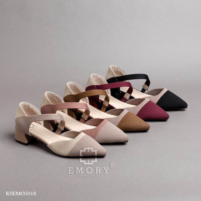 SENDAL WEDGES sepatu emory rachella KSEMO5018