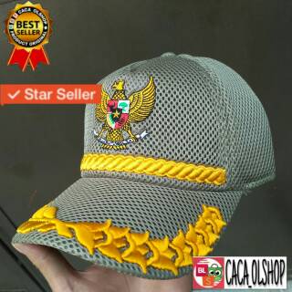 Topi Lurah/Kepala Desa/Camat/Walikota/Bupati/Logo/Lambang Garuda R.I