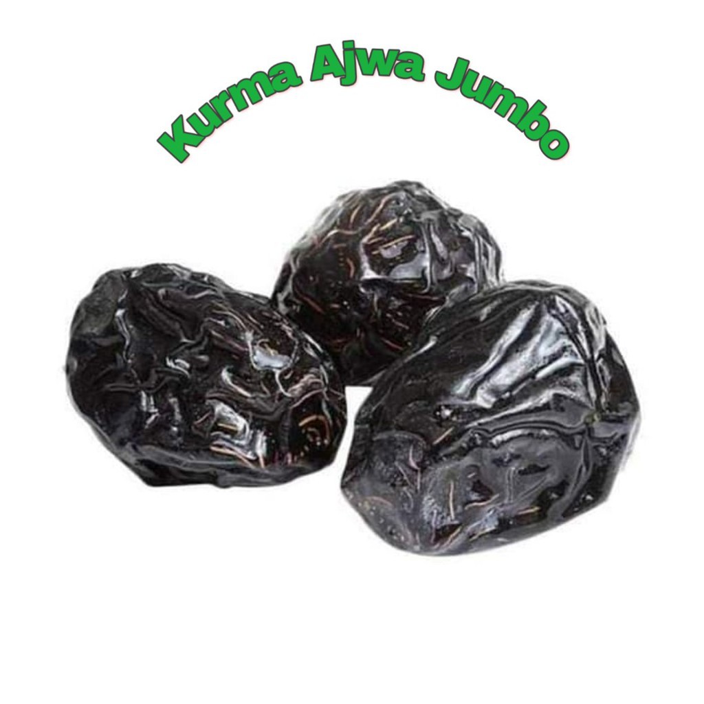 Kurma Ajwa Jumbo Premium XL Madinah/Kurma Nabi Asli Original 100%