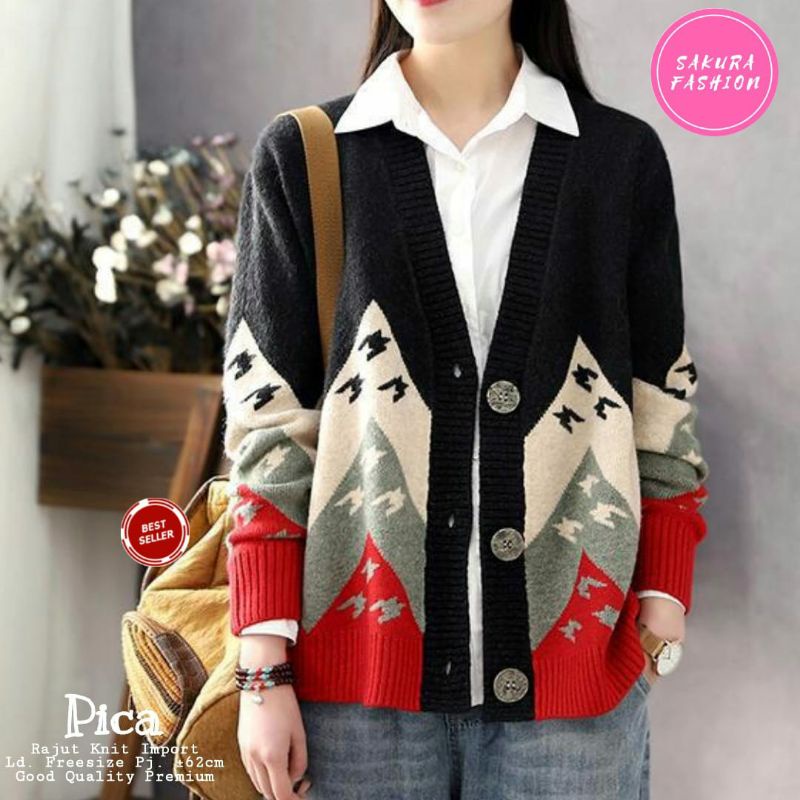 pica cardigan cardigan rajut cardigan rajut premium sweater rajut premium