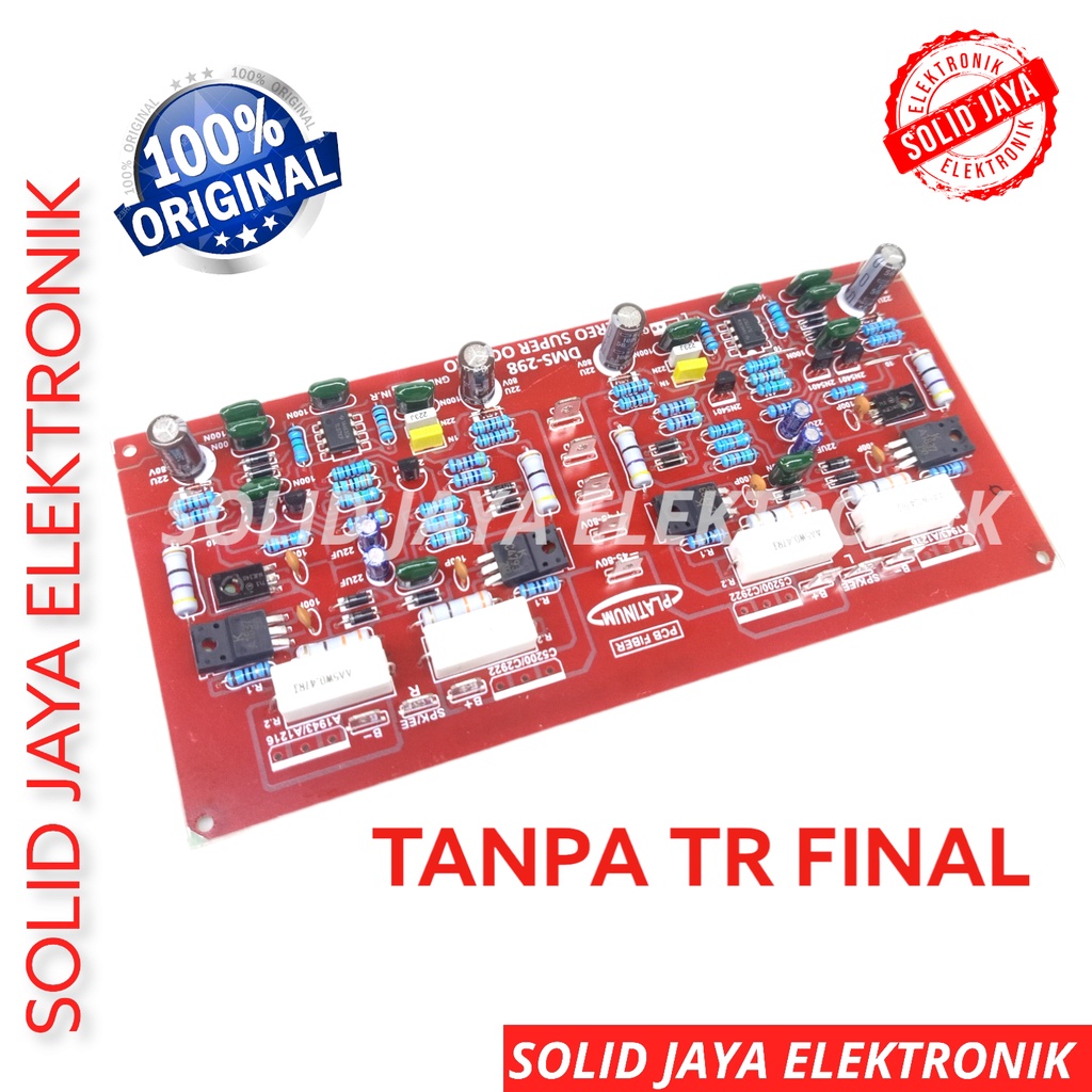 KIT DRIVER POWER SUPER OCL SOCL 506 TEF PRO STEREO TEF POWER AMPLIFIER AMPLI SOCL-506 506 SOCL PRO SUPER OCL 506 STEREO TEF DMS 298 DMS-298 DMS298 PLATINUM ASLI ORIGINAL