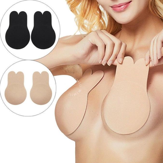 WIMIU BH Tempel Nipple Cover Pad Bulat Bra Push up Kelinci 033672