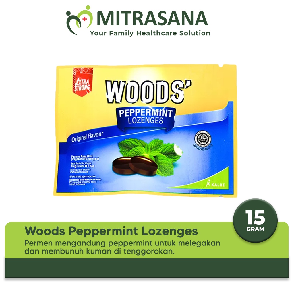 

Woods Lozenges All Varian (1 Sachet)