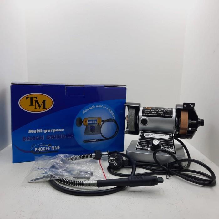 Mesin Bandsaw Mesin Gerinda Duduk Mini/Mini Bench Grinder 3" Tm-1A