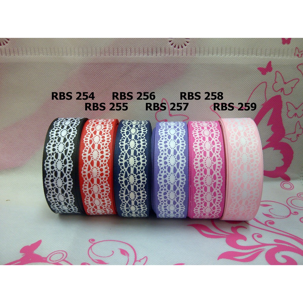 

[10 YARD] PITA GROSGRAIN MOTIF SALE RBS 254,255,256,257,258,259